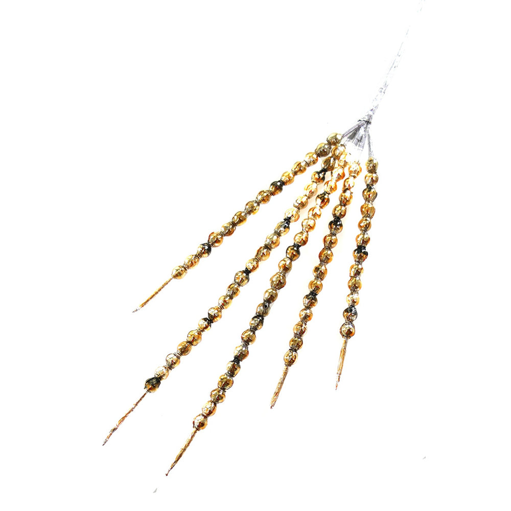 Mid Century Beaded Spray - Gold Quirks!