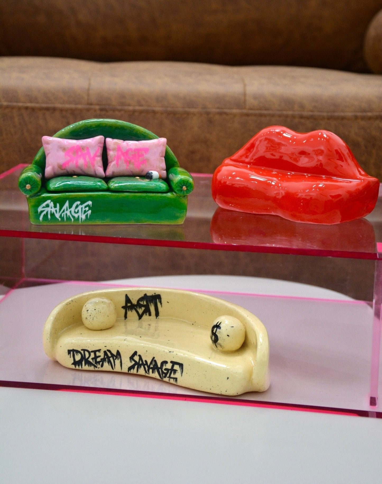 MID-CENTURY MODERN SOFA INCENSE HOLDER