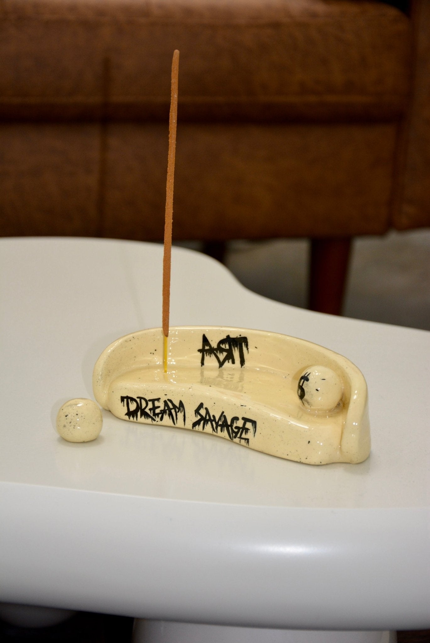 MID-CENTURY MODERN SOFA INCENSE HOLDER