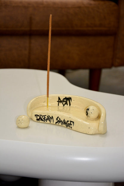 MID-CENTURY MODERN SOFA INCENSE HOLDER