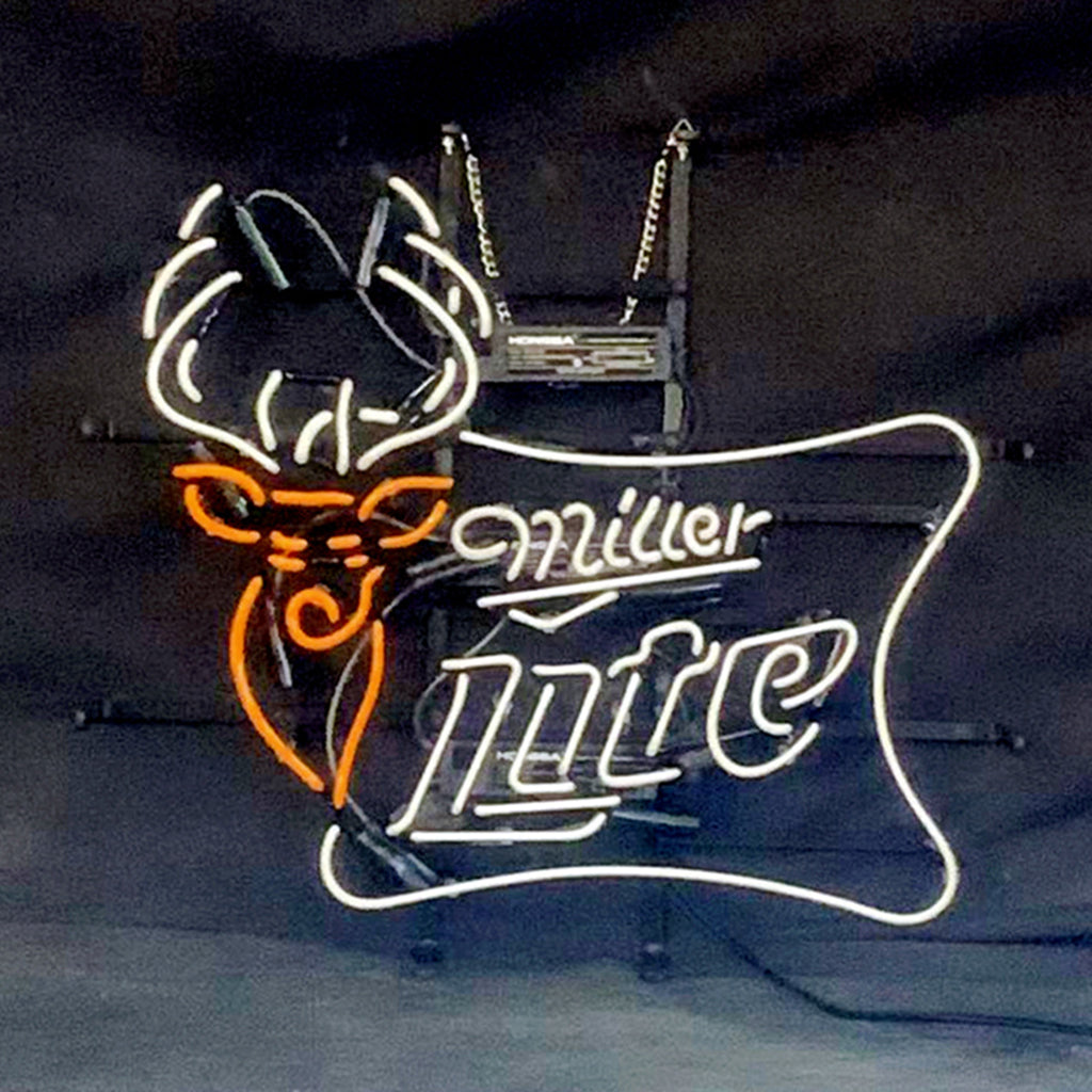 Miller Lite Deer Neon Signs Neon Signs Land