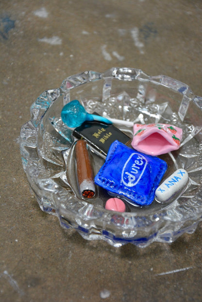 mini FORGIVE ME FATHER, FOR I HAVE SINNED ASHTRAY