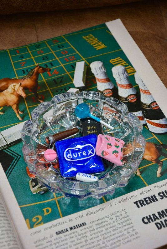 mini FORGIVE ME FATHER, FOR I HAVE SINNED ASHTRAY