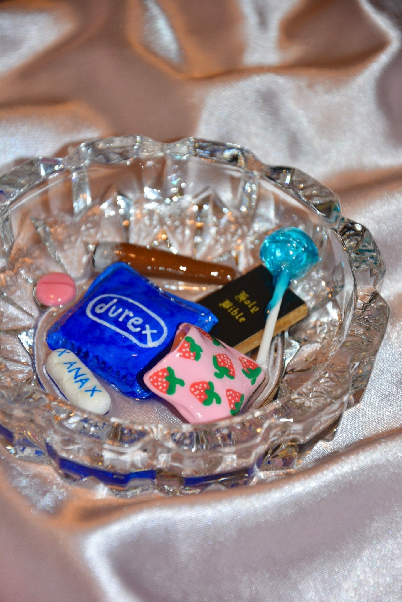 mini FORGIVE ME FATHER, FOR I HAVE SINNED ASHTRAY