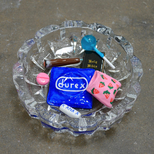 mini FORGIVE ME FATHER, FOR I HAVE SINNED ASHTRAY