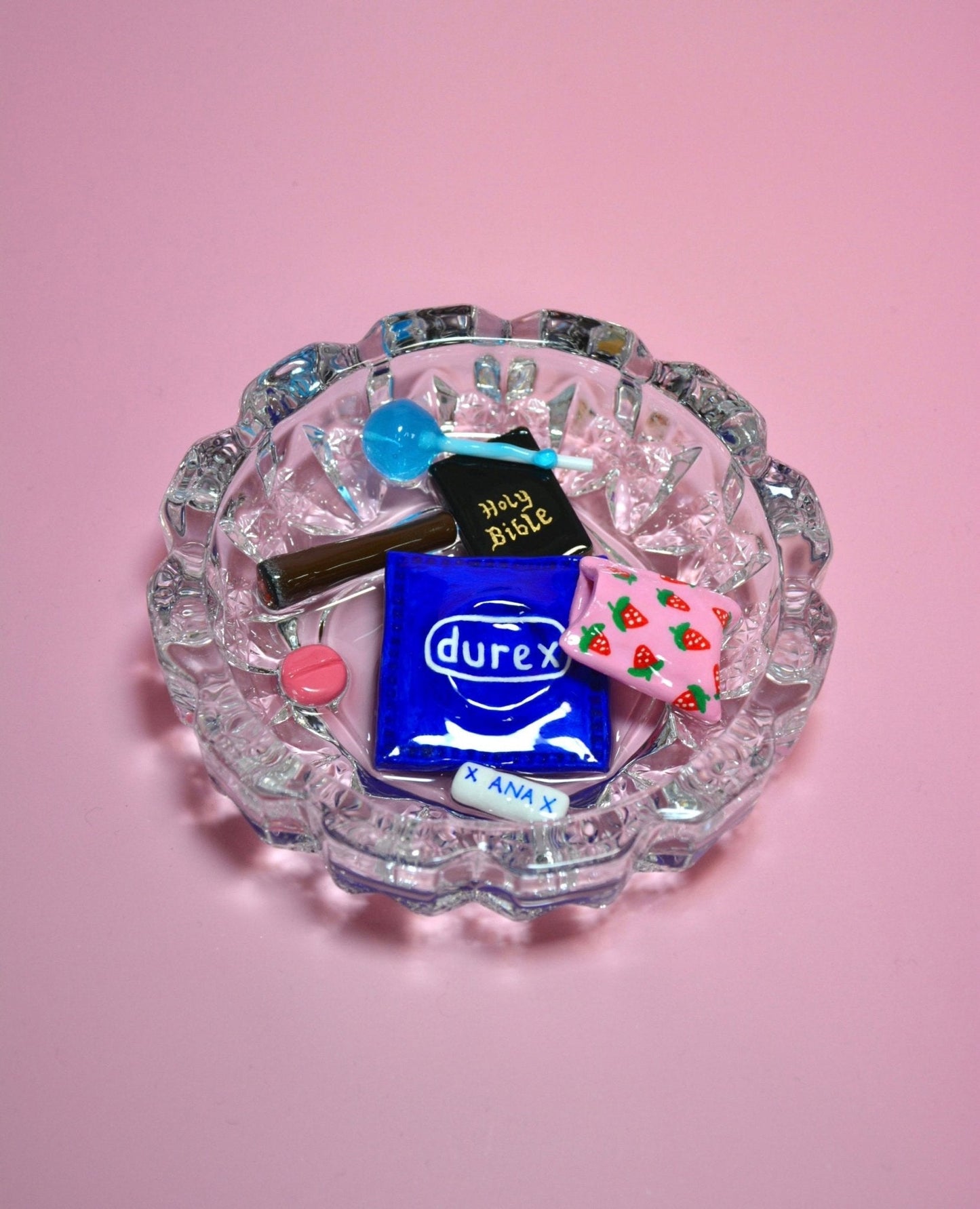 mini FORGIVE ME FATHER, FOR I HAVE SINNED ASHTRAY