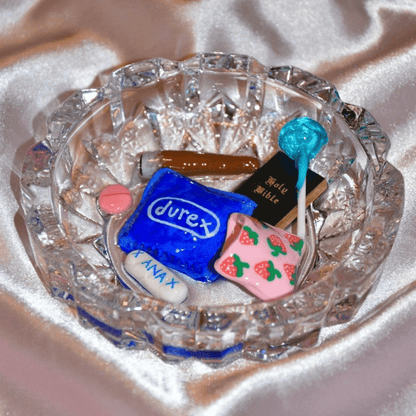 mini FORGIVE ME FATHER, FOR I HAVE SINNED ASHTRAY