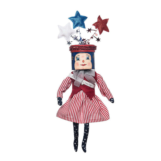 Miss Liberty Gathered Traditions Art Doll by Joe Spencer Quirks!