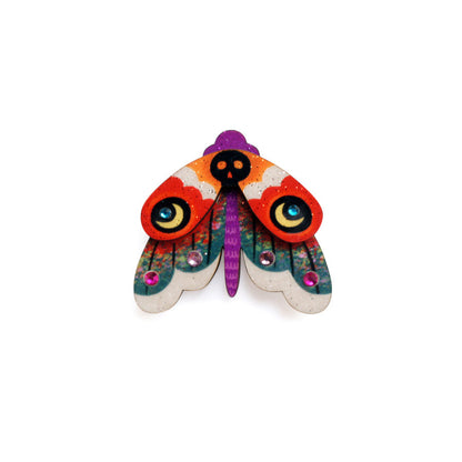 Moth Button Cover by Laliblue