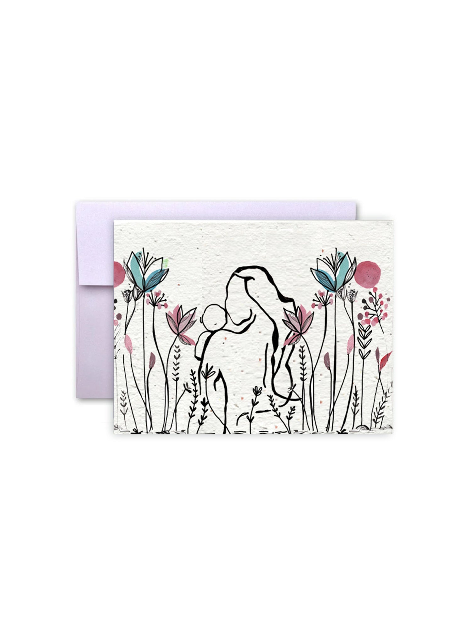 Mother's Love Wildflower Seed Paper Card