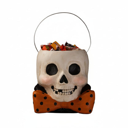 Mr. Albert Skully Bucket by Bethany Lowe Designs