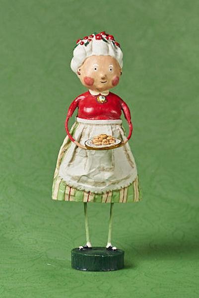 Mrs. Claus Holiday Lori Mitchell Collectible Figurine Quirks!
