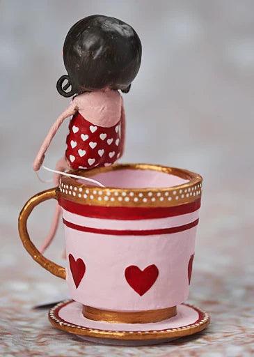 My Cup of Tea Valentine's Figure by Lori Mitchell Quirks!