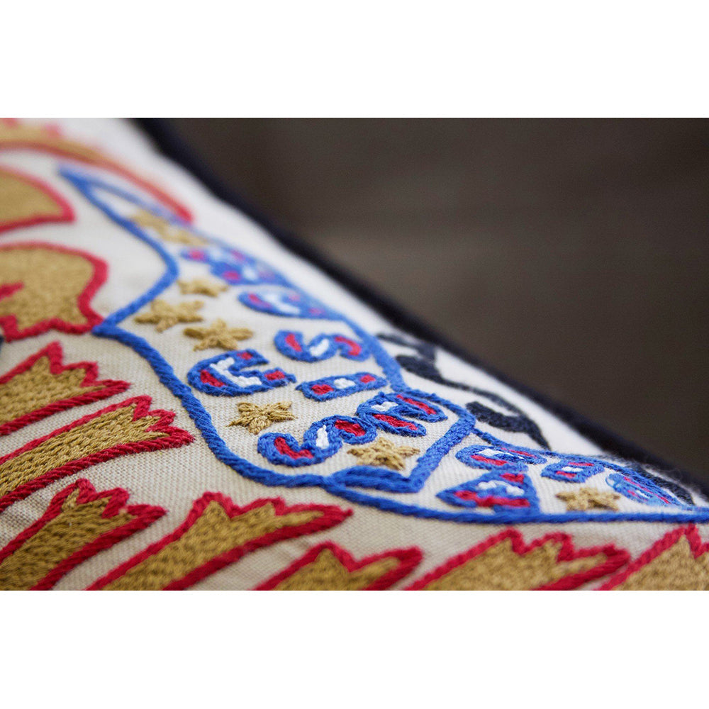 Nashville Hand-Embroidered Pillow Quirks!