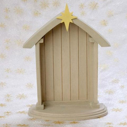 Nativity Manger Christmas Lori Mitchell Collectible Figurine Quirks!