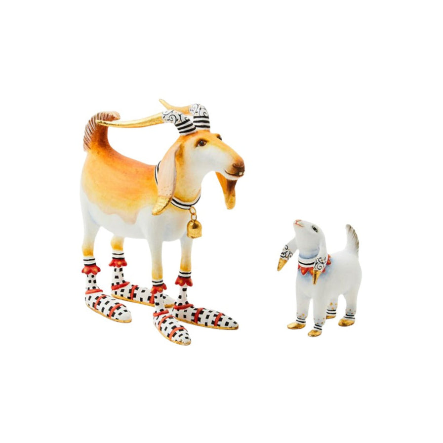 Nativity Nathan & Noel Goat Figures by Patience Brewster Quirks!