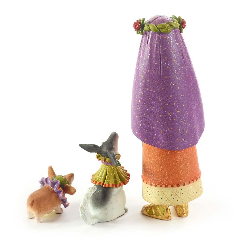 Nativity Shepherdess with Dog Figures by Patience Brewster Quirks!