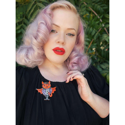 Naughty Nash Brooch by Lipstick & Chrome x Johanna Parker