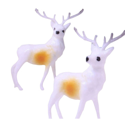 Retro Style 1.5" Reindeer Decorative Figurine, 1960s
