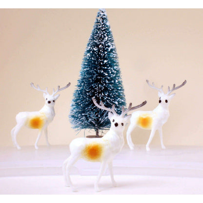 Retro Style 1.5" Reindeer Decorative Figurine, 1960s