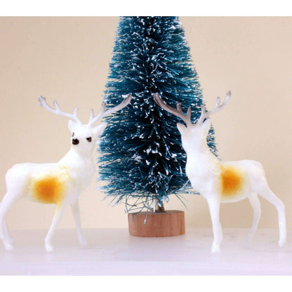 Retro Style 1.5" Reindeer Decorative Figurine, 1960s