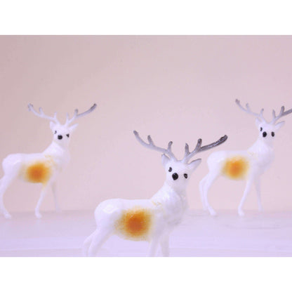 Retro Style 1.5" Reindeer Decorative Figurine, 1960s