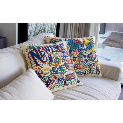 Newport Hand-Embroidered Pillow Quirks!