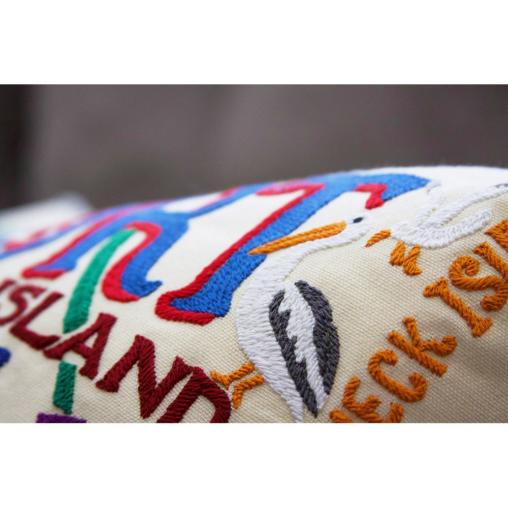 Newport Hand-Embroidered Pillow Quirks!
