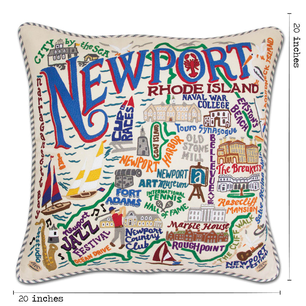 Newport Hand-Embroidered Pillow Quirks!