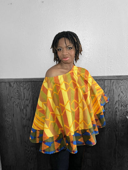 NKECHI Cape Top/Shrug - Creative Freedom Collective
