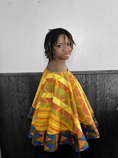 NKECHI Cape Top/Shrug - Creative Freedom Collective