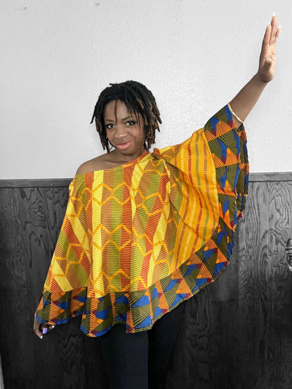 NKECHI Cape Top/Shrug - Creative Freedom Collective