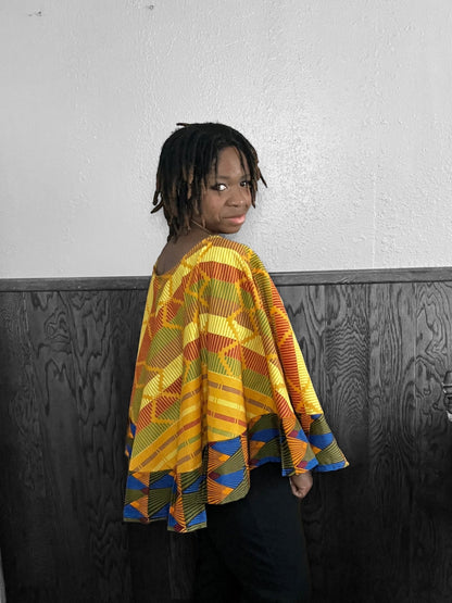 NKECHI Cape Top/Shrug - Creative Freedom Collective
