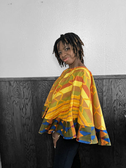 NKECHI Cape Top/Shrug - Creative Freedom Collective