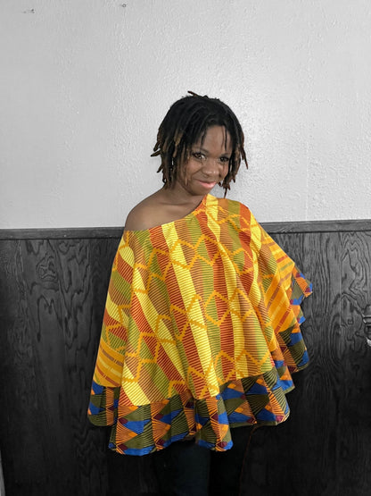 NKECHI Cape Top/Shrug - Creative Freedom Collective