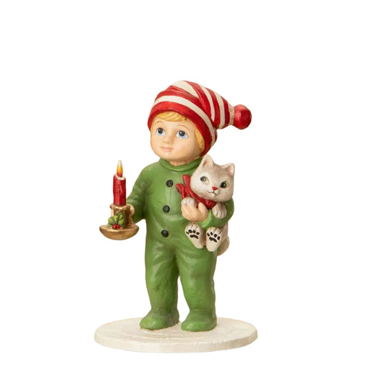 Noah with Cat | Vintage-Inspired Christmas Decor | Bethany Lowe SHIPS MID OCTOBER