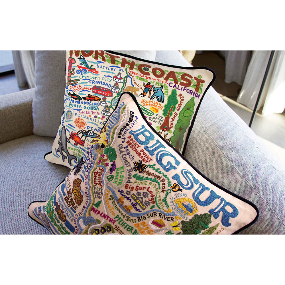 North Coast Hand-Embroidered Pillow Quirks!