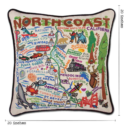 North Coast Hand-Embroidered Pillow Quirks!