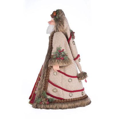 North Country Advent Santa Doll by Katherine's Collection Quirks!