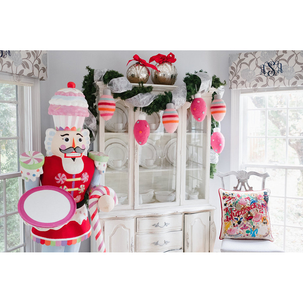 Nutcracker Hand-Embroidered Pillow Quirks!