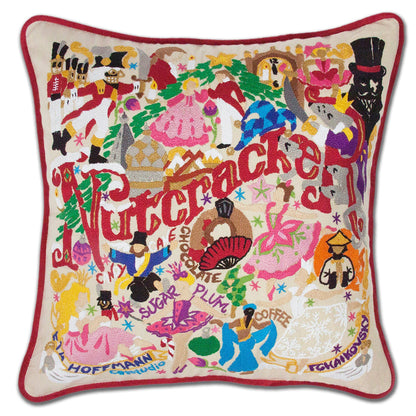 Nutcracker Hand-Embroidered Pillow Quirks!