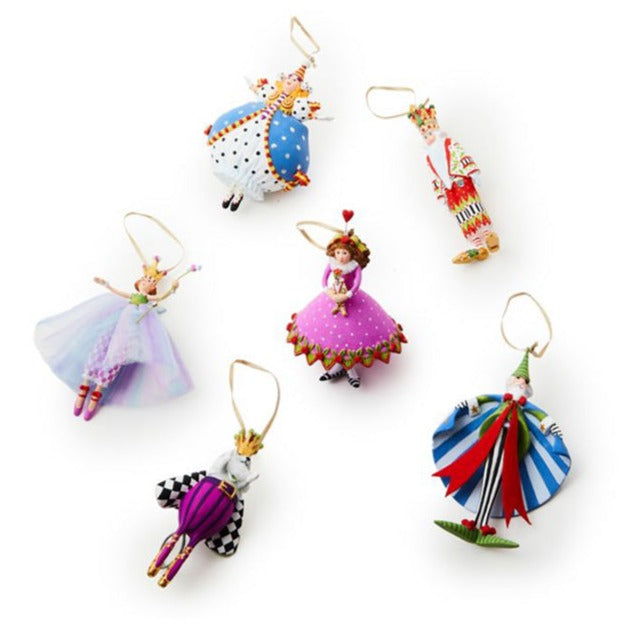 Nutcracker Suite Mini Ornament Set by Patience Brewster Quirks!