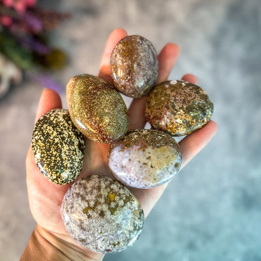 Ocean Jasper Palmstones