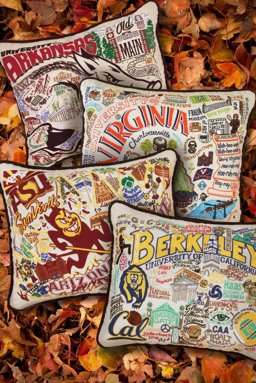 Oklahoma State University Collegiate Hand-Embroidered Pillow Quirks!