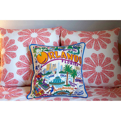 Orlando Hand-Embroidered Pillow Quirks!