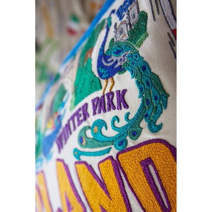 Orlando Hand-Embroidered Pillow Quirks!