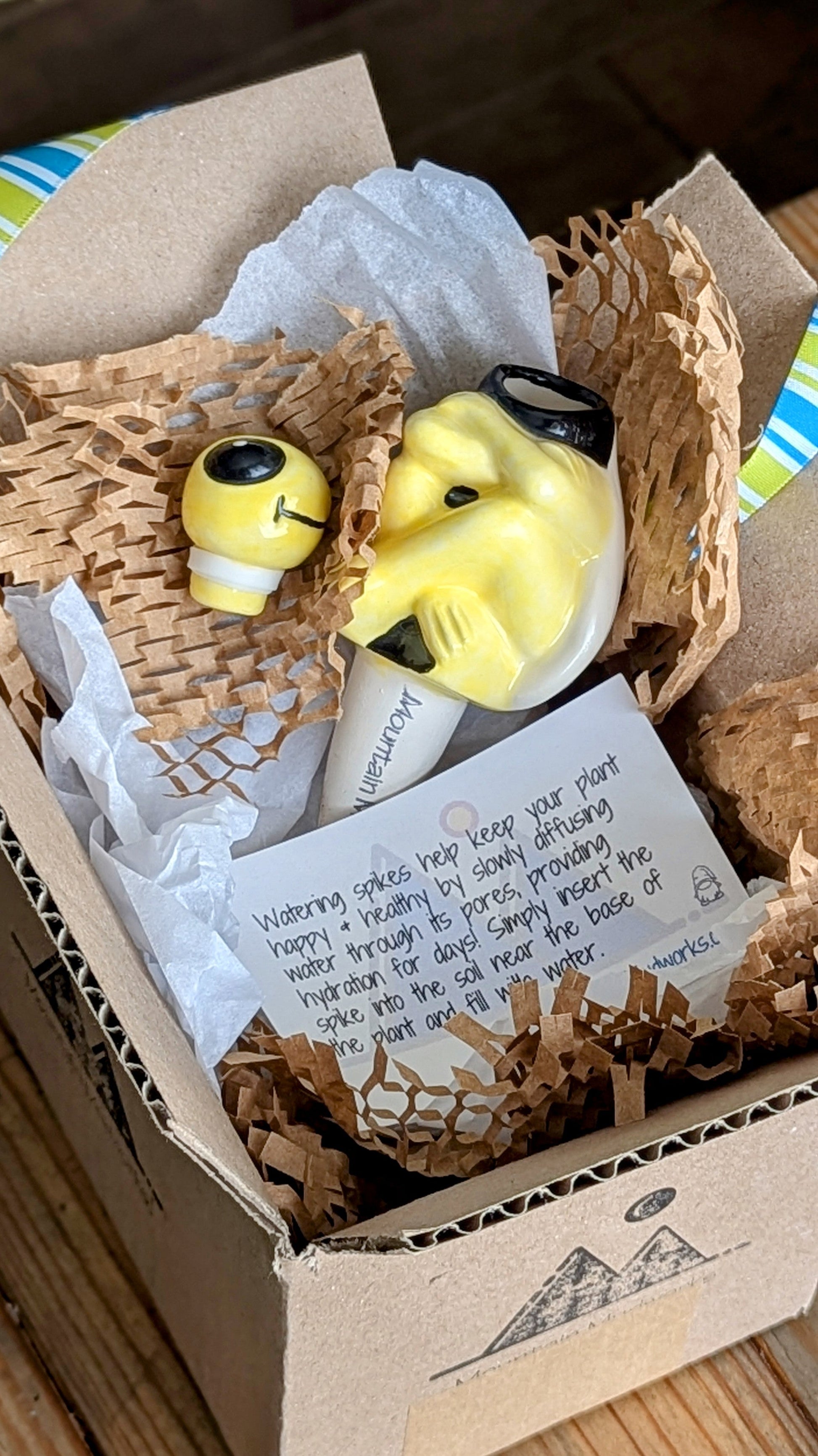 Bee Watering Spike Mountain Mudworks