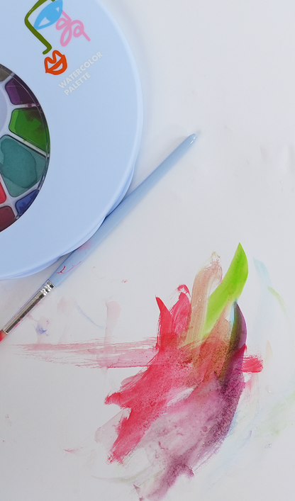 Art Party Watercolor Palettes POP party supplies