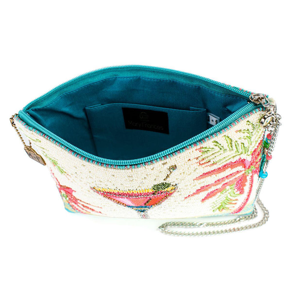 Palm Paradise Crossbody Handbag by Mary Frances Quirks!