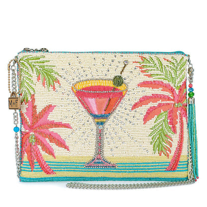 Palm Paradise Crossbody Handbag by Mary Frances Quirks!
